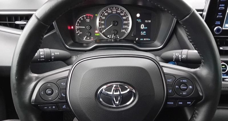 Toyota Corolla cena 91900 przebieg: 83738, rok produkcji 2022 z Środa Śląska małe 79